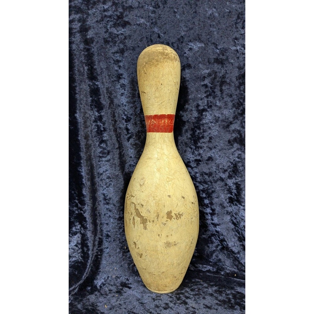 Vintage Bowling Pin For Home Decor Or Upcycle Crafting